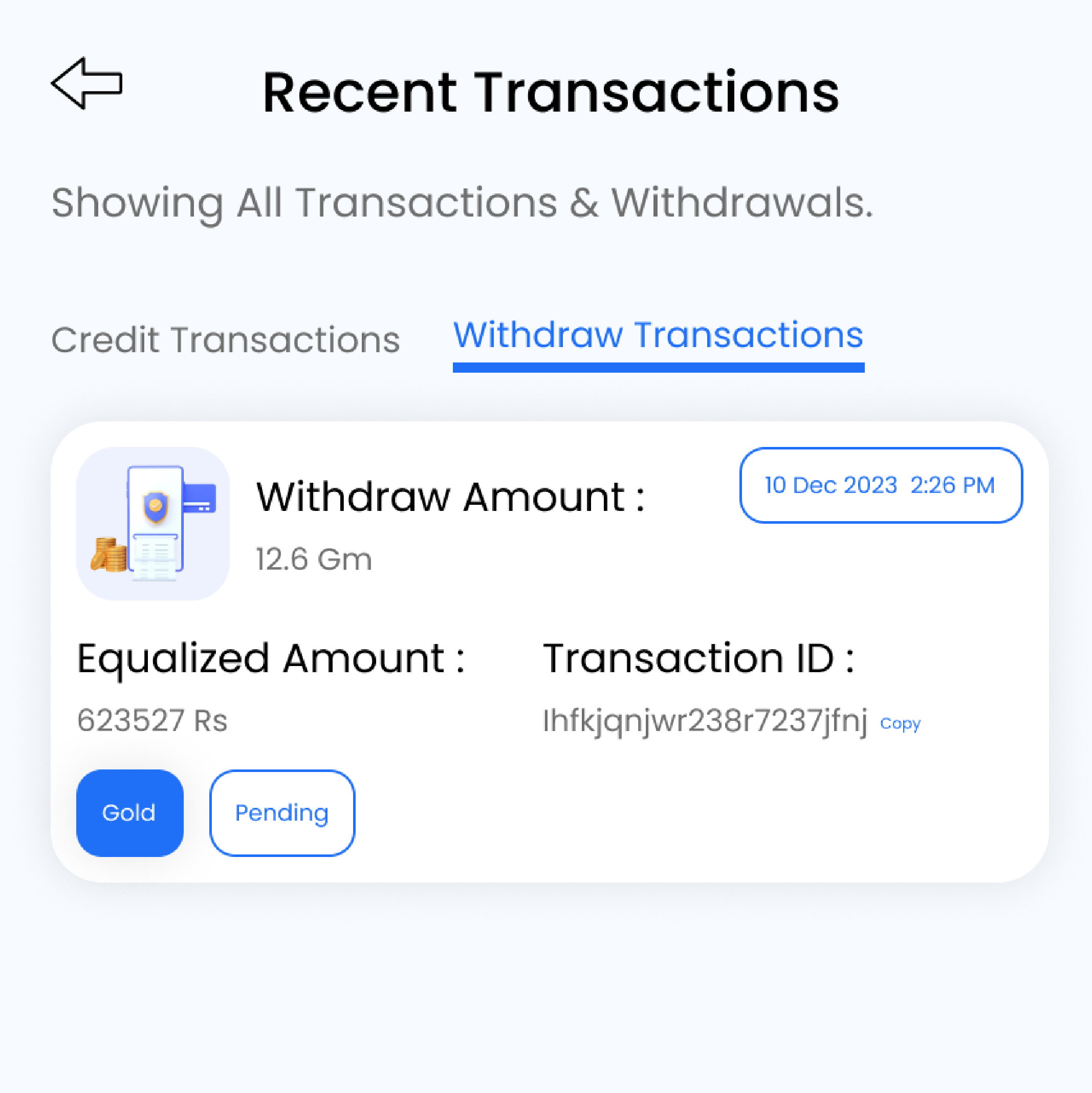 Request Withdrawals Anytime