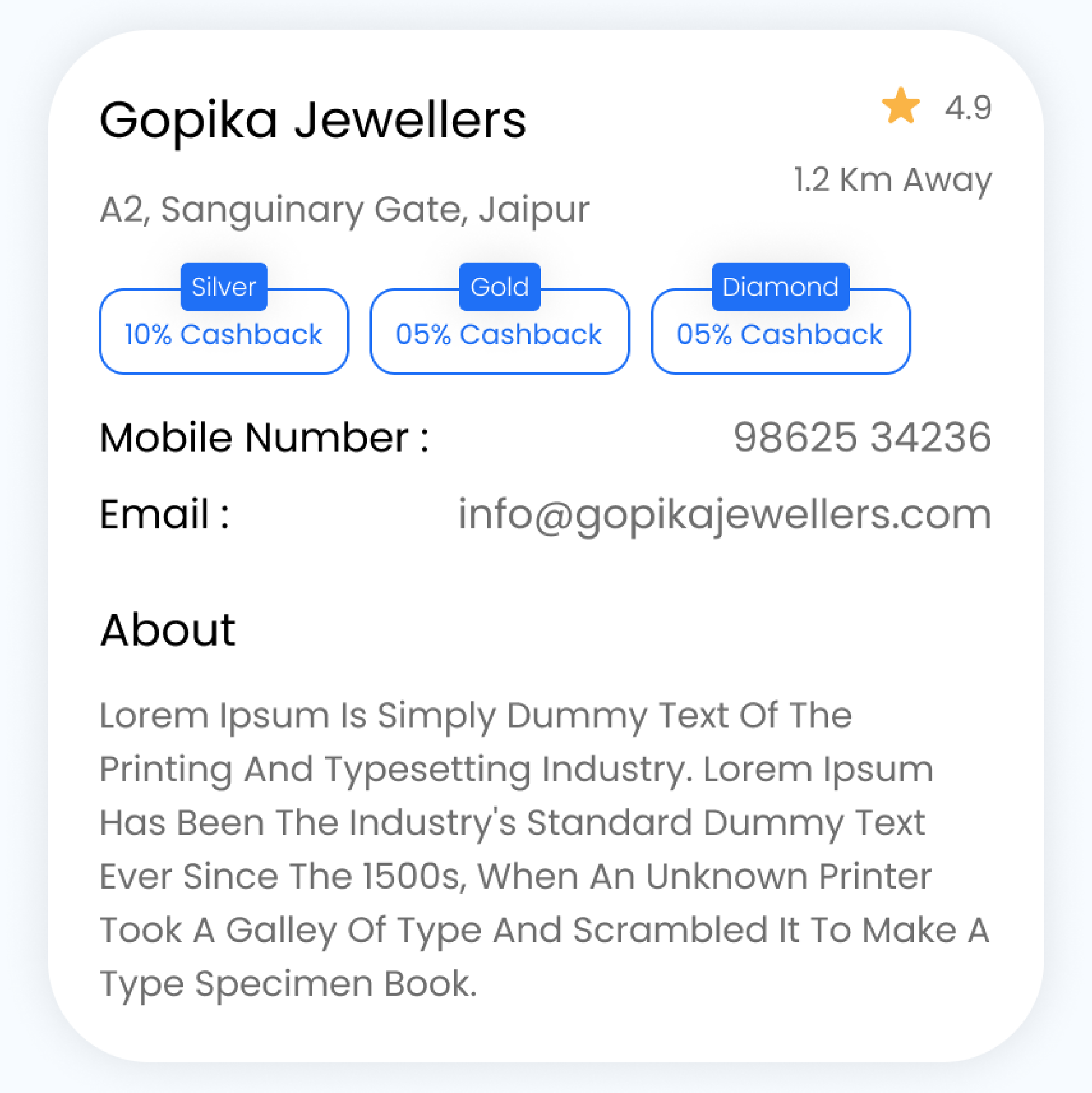 Compare Offers and Cashback